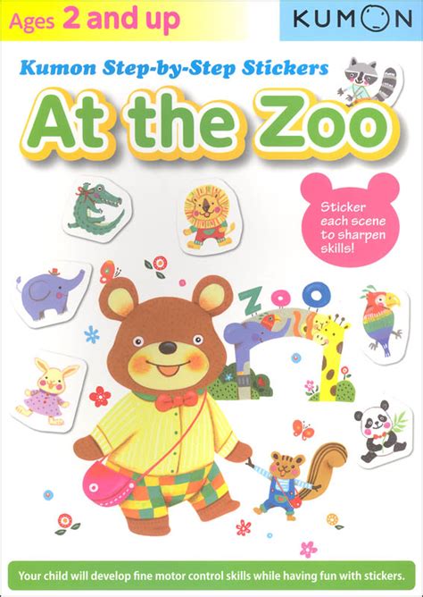 Full Download Kumon Step By Step Stickers At The Zoo 