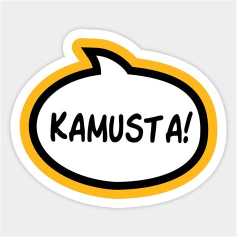Kumusta Speech Bubble