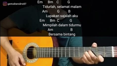 Kunci Gitar Bulan Sabit The Rain Kunci Gitar Bulan Sabit - Kunci Gitar Bulan Sabit
