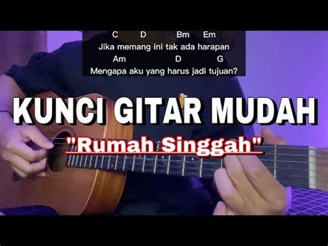 KUNCI GITAR RUMAH SINGGAH ⏳ Berikut Lirik dan ChordKunci Gitar Lagu Rumah Singgah - Fabio