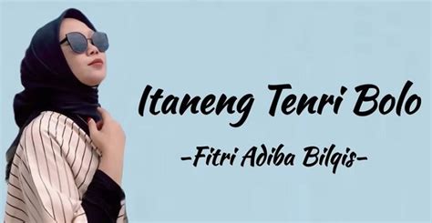 KUNCI GITAR ITANENG TENRI BOLO - Chord dan Lirik Lagu Itaneng Tenri Bolo - Fitri Adiba Bilqis