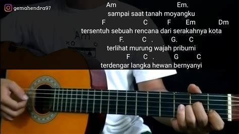 KUNCI GITAR IWAN FALS - IWAN FALSSORE TUGU PANCORAN