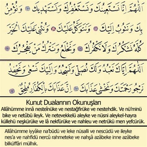 Kunut 1 Anlamı