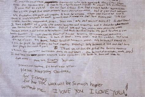 Kurt Cobain's Death Note