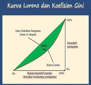 kurva lorenz | Mengenal Kurva Lorenz Fungsi dan Cara Menghitungnya