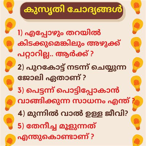 Kusruthi Chodyam With Answer Pdf