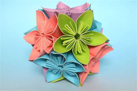 kusudama flower tutorial