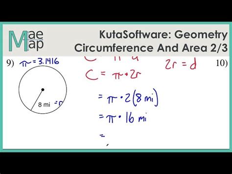 Kuta Software Circumference And Arc Length Answers