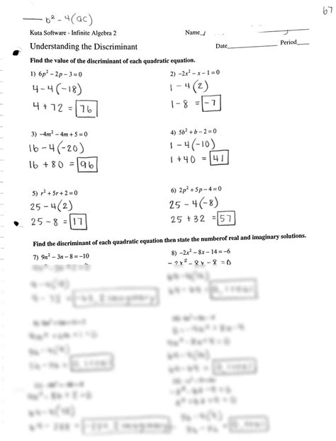 Kuta Software Infinite Algebra 2 Logarithms Answer