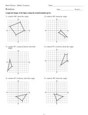 Kuta Software Infinite Geometry Rotations