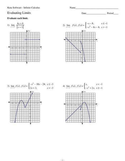 Read Kuta Software Graphing Piecewise Functions 