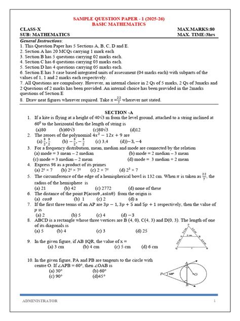 Kv Sample Papers