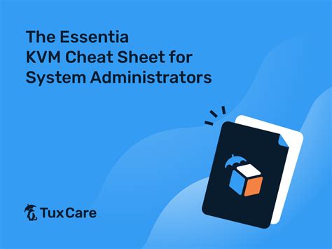 Kvm Cheat Sheet