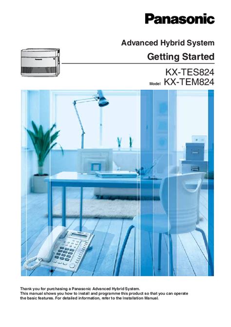 kx tes824 software maintenance console