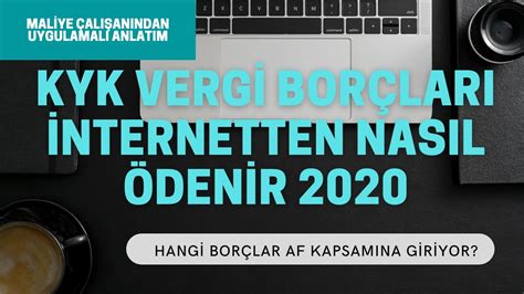 kyk borcu internetten ödeme