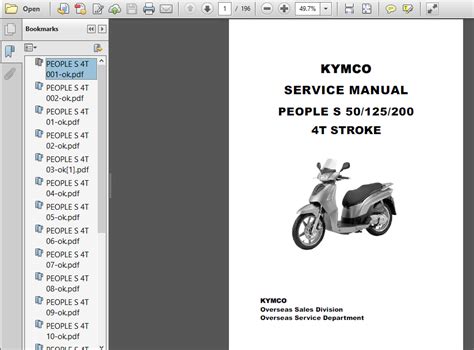 Read Kymco Workshop Manual 