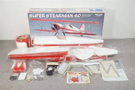kyosho super stearman 40