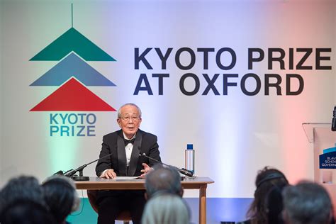 Kyoto Prize At Oxford 2024 Dr Elliott H Science Body Part - Science Body Part