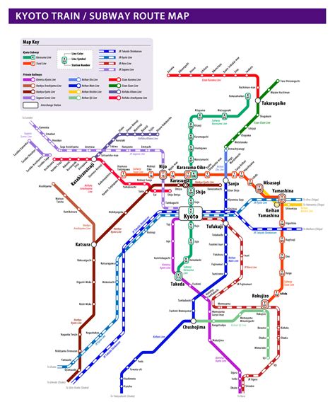 Full Download Kyoto Train Subway Route Map 