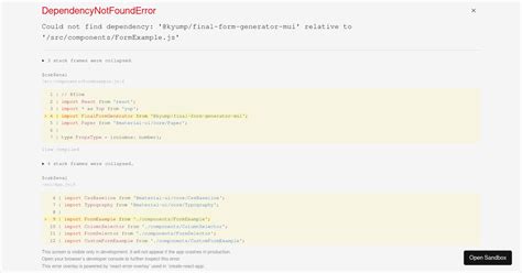 kyump/finalformgeneratormuiexample CodeSandbox