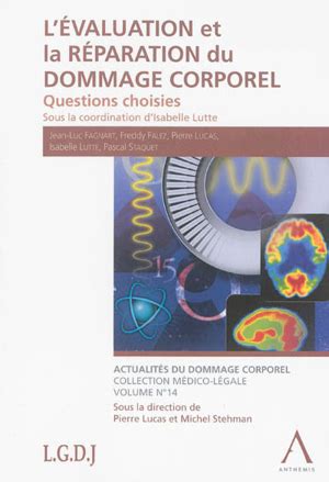 l a valuation du dommage corporel collection de m