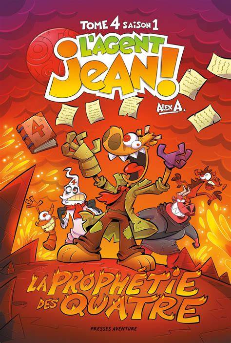l agent jean tome 4 la propha c tie des quatre