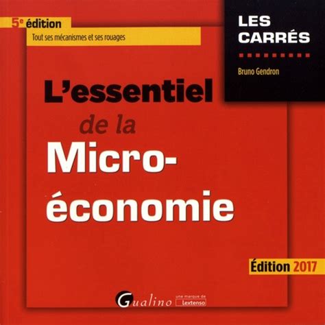 l essentiel de la micro a c conomie