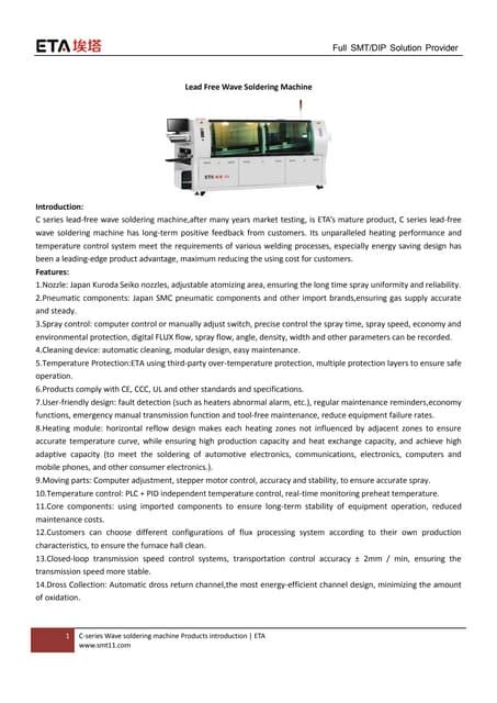 l eta c machine