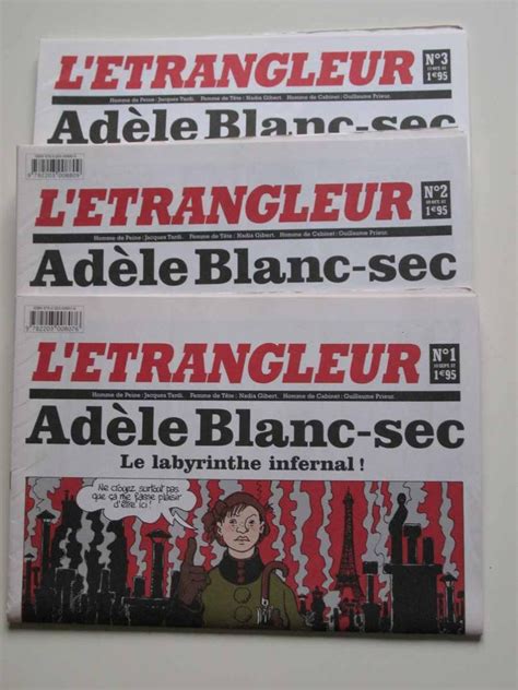 L Etrangleur Special Adele Blanc Sec T3