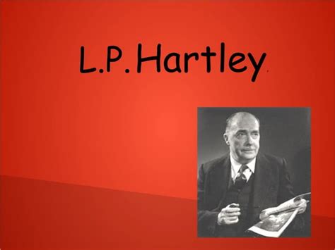 l p hartley biography sample
