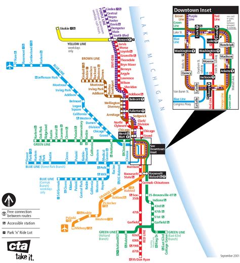 L System Map Chicago