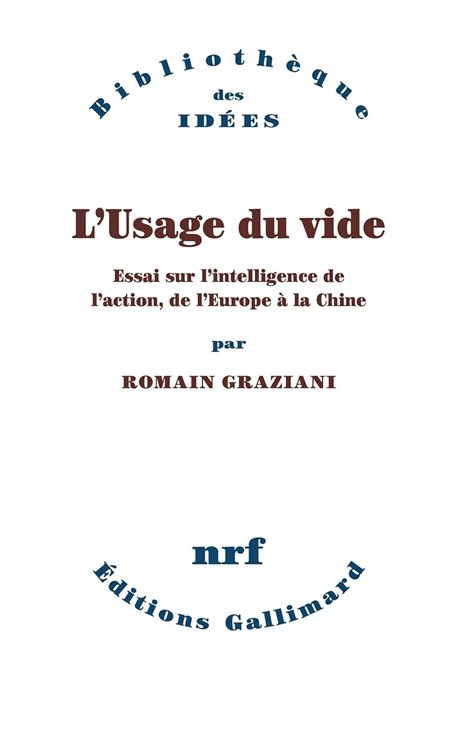 l usage du vide essai sur l intelligence de l act