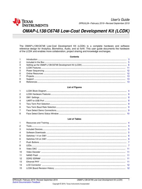 L138 C6748 Development Kit Lcdk Texas Instruments Wiki