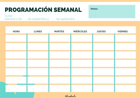 La 2 Programación Semanal