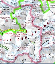 La Berarde Carte