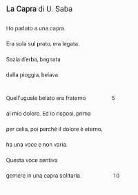 La Capra Saba