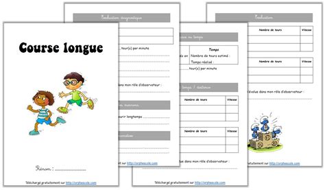 la course longue compa c tences contenus d enseig