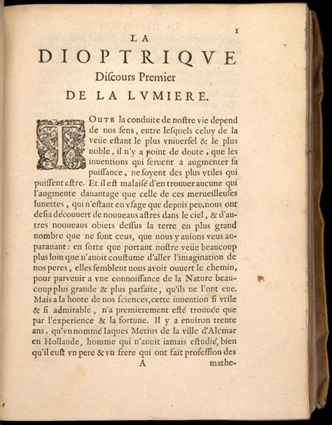 La Dioptrique