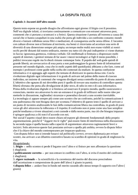 La Disputa Felice