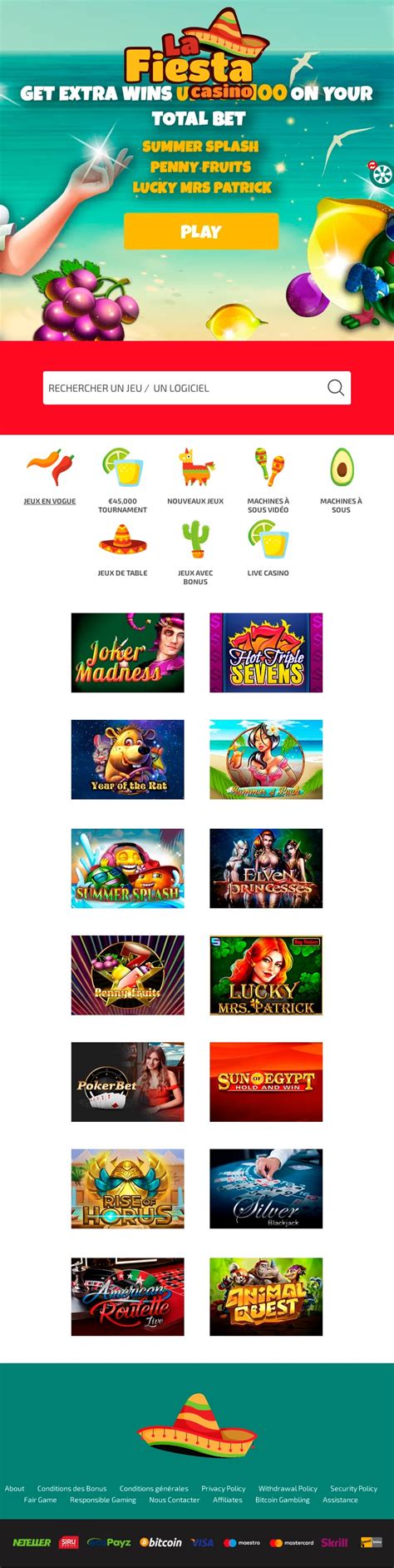 la fiesta casino app ojav france