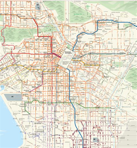 La Metro Bus Timetables