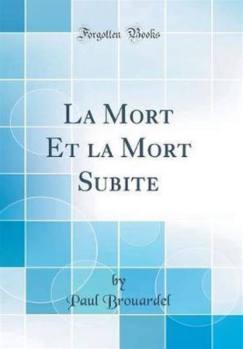 la mort classic reprint