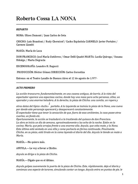 La Nona Pdf