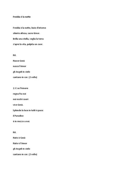 La Notte Modà Testo