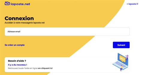 La Poste Net Messagerie