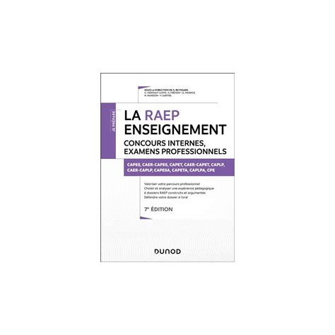 la raep enseignement concours internes examens pr