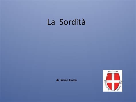 La Sordità