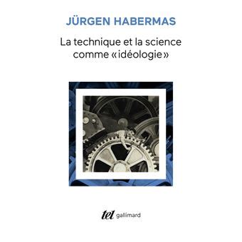 La Technique Et La Science Comme A Ida C Ologie A