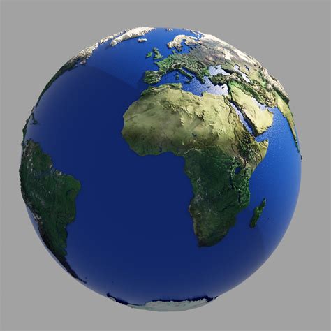 La Terre 3d   Globe 3d La Terre Voyage Ar Dans L - La Terre 3d