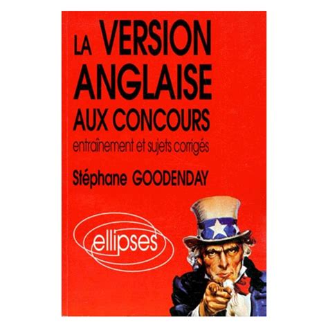 la version anglaise aux concours capes agra c gat